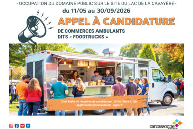 affiche descriptive appel à candidature foodtruck2026